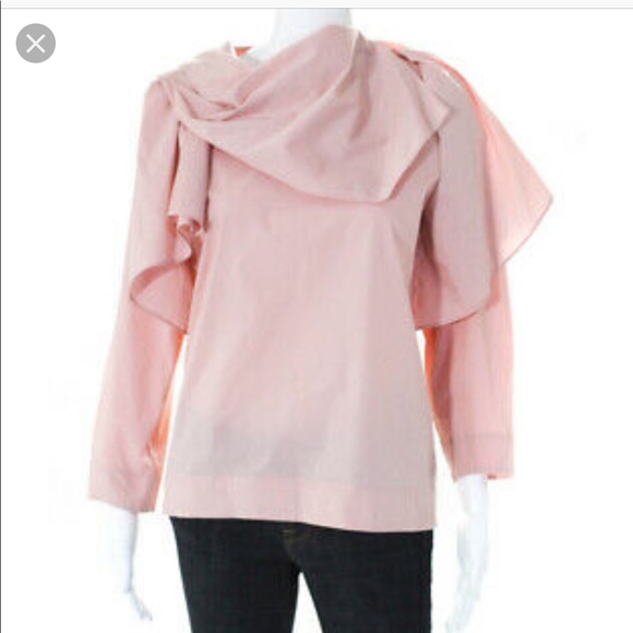 COS Tops - COS women’s pink top with draped neck